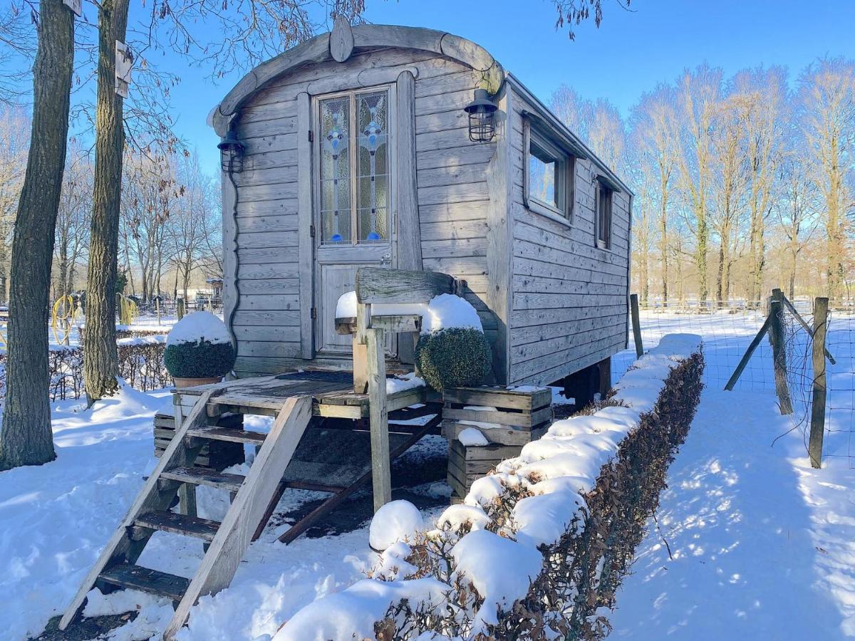 Pipowagen Het Oventje Vila Zeeland Exterior foto